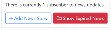 Show Expired News Button