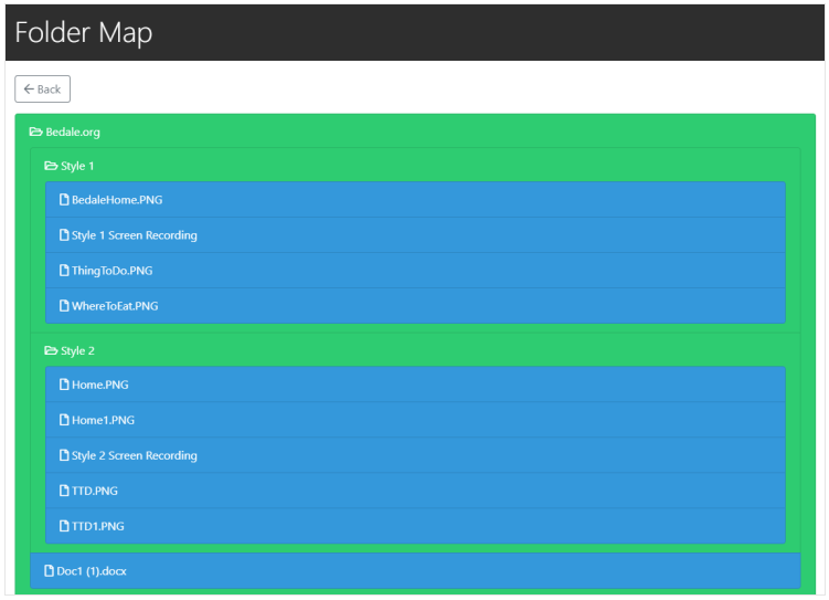 Folder Map
