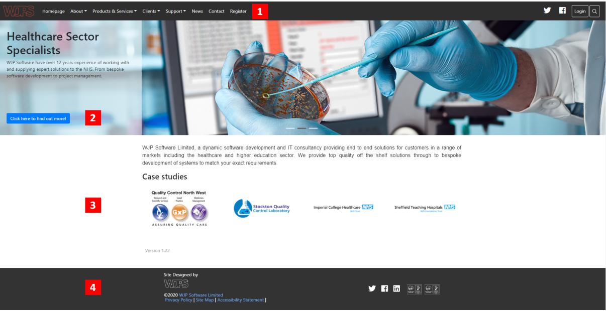 Homepage