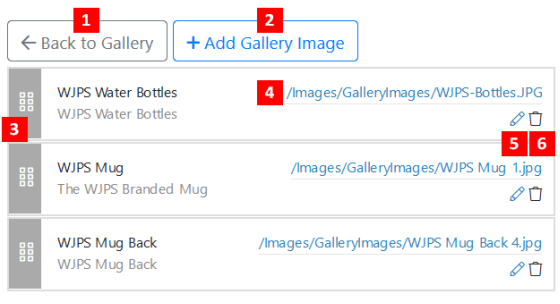 Gallery Image Editor