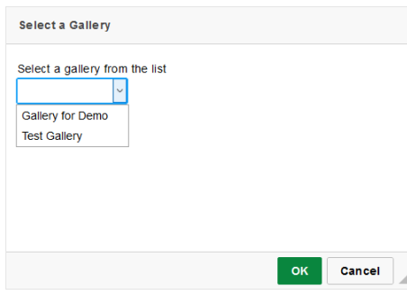 Gallery Selector